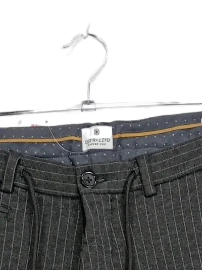 Dstrezzed Dapper Chic Herren Anzughose Nadelstreifen Grau W31 48 M