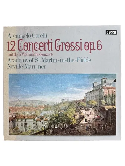 DECCA Corelli 12 Concerti Grossi op.6 Vinyl LP Weihnachtskonzert Marriner