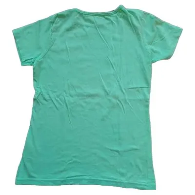 Dopo Dopo Girls T-Shirt Mädchen Gr. 128 Grün Schmetterling Blumen