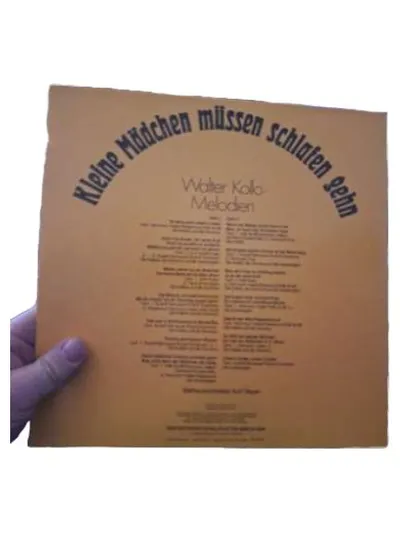 Walter Kollo AMIGA Vinyl Schlager Operettenmelodien Deutsche Evergreens LP
