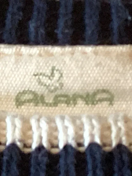 ALANA Kinder Pullover Norwegermuster Gr. 104 Blau Baumwolle Strick 4