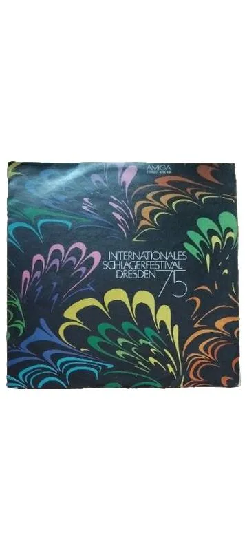 Internationales Schlagerfestival Dresden 75 AMIGA Vinyl LP Schlager DDR
