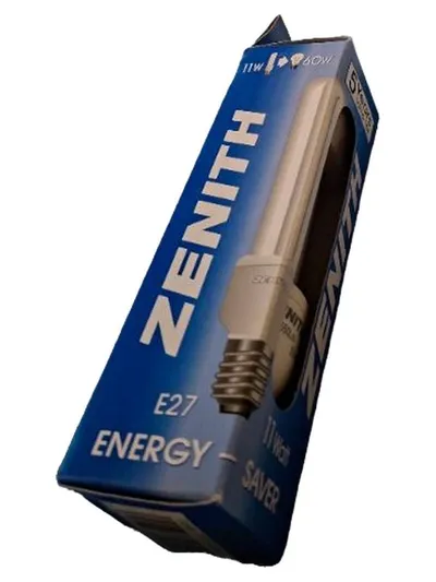Zenith Energy Saver E27 11W Leuchtmittel Weiß Glühbirne Lampe
