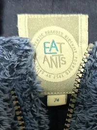 Eat Ants Baby Schneeanzug Overall Fleece Blau Gr. 74/75 Outdoor 3