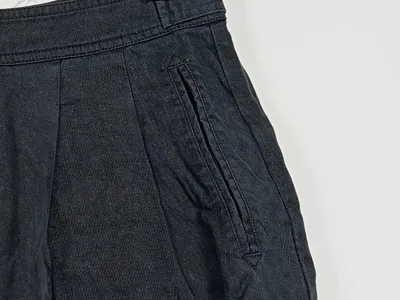 Comptoir des Cotonniers Damen Shorts Gr. 38 Grau Lyocell Elegant
