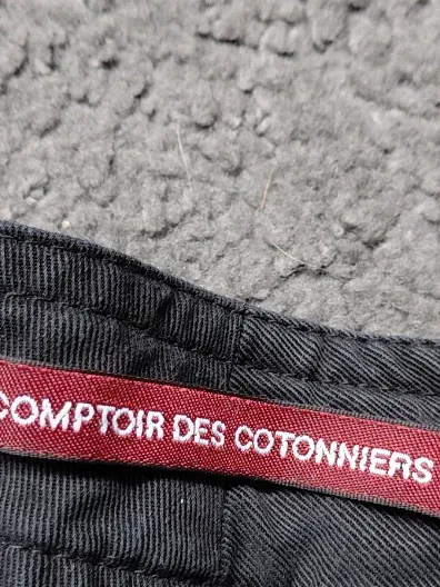 Comptoir des Cotonniers Damen Shorts Gr. 38 Grau Lyocell Elegant 4