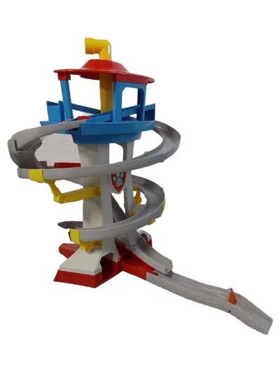 Paw Patrol Aussichtsturm Rennstrecke Kugelbahn Spielset Kinder