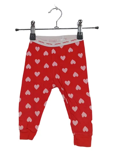babyGap Jogginghose Herz Muster Rot Gr. 86 12-18 Monate Baumwolle