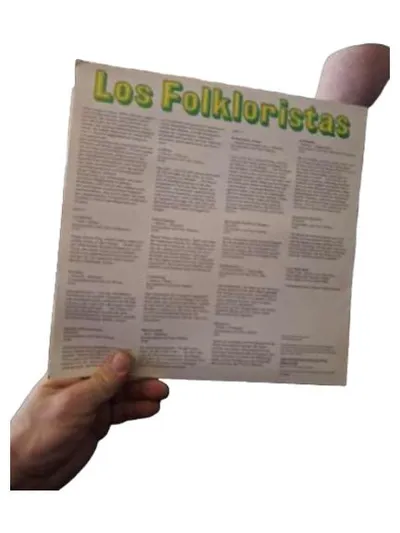 Amiga Los Folkloristas Mexico LP Vinyl Oldies DDR Label