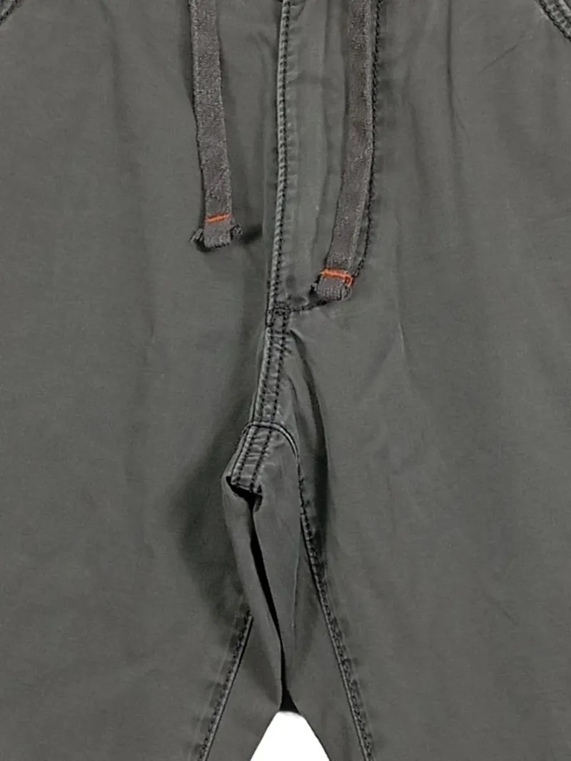EDC Herren Cargo Shorts Tapered Fit Oliv Baumwolle Gr. W32/48 3