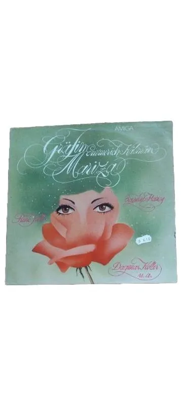 Gräfin Mariza Emmerich Kálmán AMIGA Vinyl LP Operette DDR Schallplatte