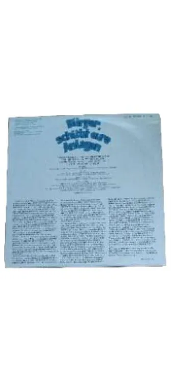 Bürger schützt eure Anlagen Ensikat Schaller LITERA Vinyl LP