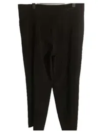 CAMBIO Damen Cargohose Schwarz Gr. 42 Wide Leg Stoffhose 2