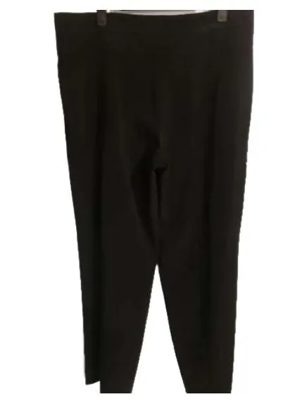 CAMBIO Damen Cargohose Schwarz Gr. 42 Wide Leg Stoffhose 2