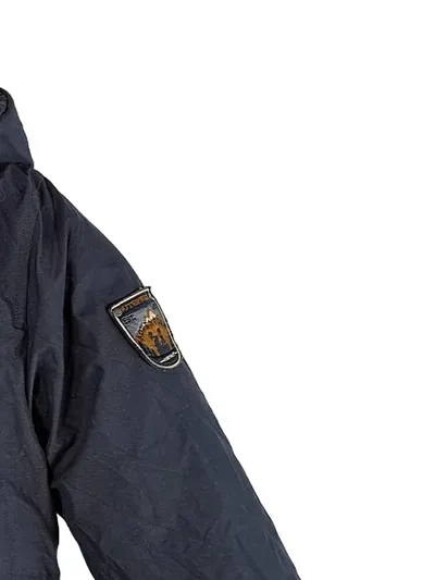 Name It Winterjacke Parka Kinder Blau Gr. 110 Kapuze Uni
