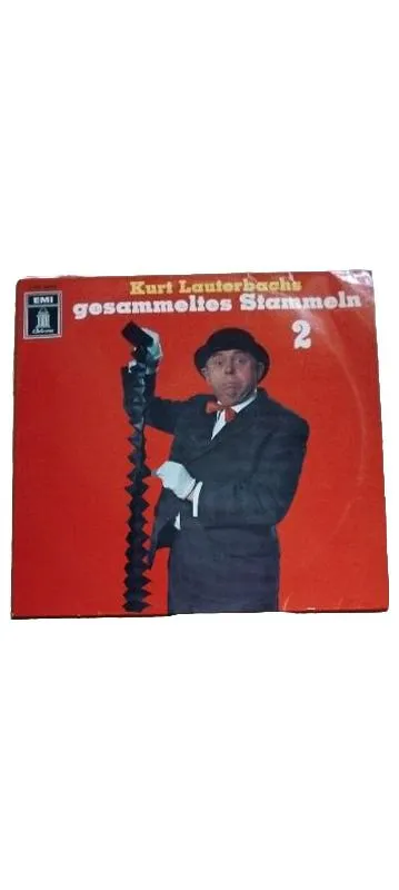 Kurt Lauterbachs gesammeltes Stammeln Band 2 Vinyl LP EMI