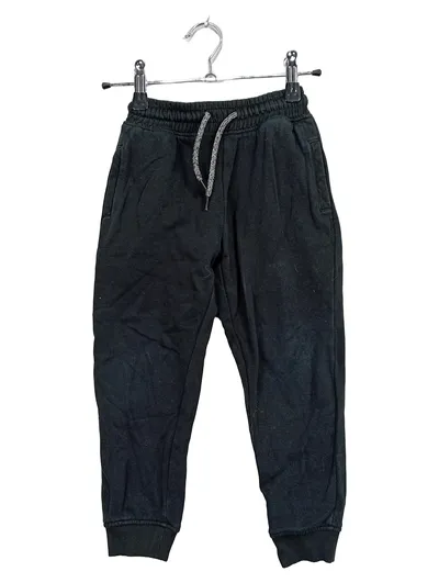 Next Jogginghose Kinder Gr. 110 Schwarz Slim Fit Baumwolle