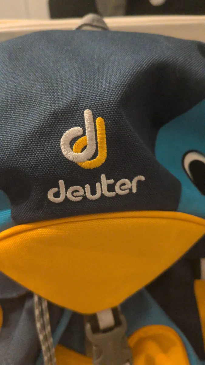 Deuter Kinderrucksack Pinguin Blau Türkis Orange Kinder Rucksack 3