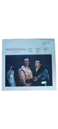Ein Maskenball Giuseppe Verdi ETERNA Stereo Vinyl LP Oper Klassik 1