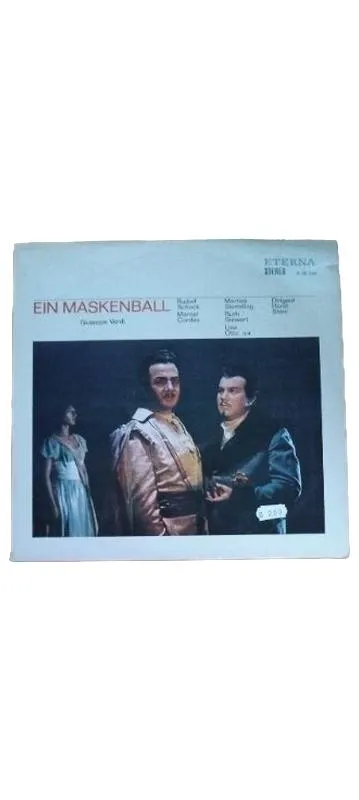 Ein Maskenball Giuseppe Verdi ETERNA Stereo Vinyl LP Oper Klassik 1