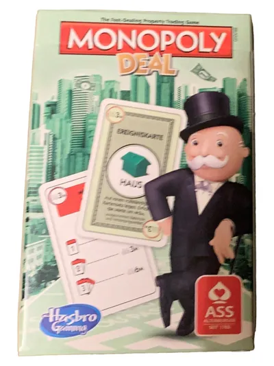 Hasbro Gaming Monopoly Deal Kartenspiel Strategie Familien Spiel ab 8 J.