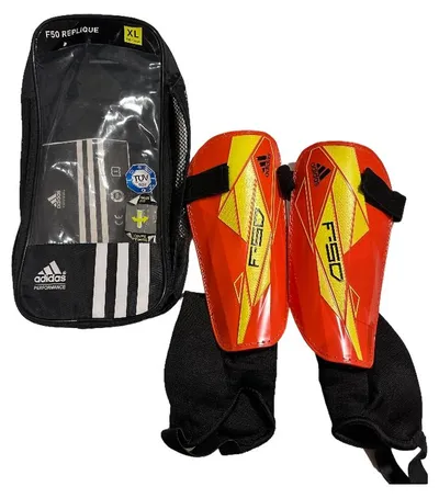 adidas Fussball Schienbeinschoner Herren XL Rot F50 Replique