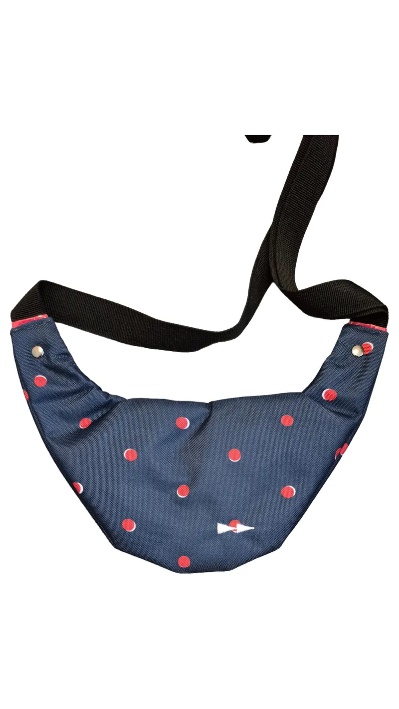 Forvert Gürteltasche Bauchtasche Blau Rot Punkte Polka Dots Hipbag 4