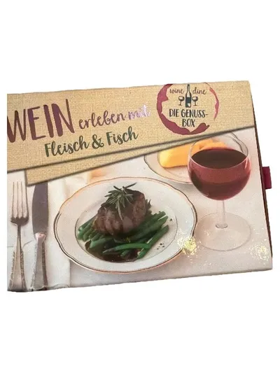 Lingen Verlag Wein erleben mit Fleisch & Fisch Die Genuss-Box Geschenkset