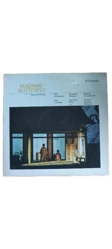 Madame Butterfly - Giacomo Puccini - Vinyl LP - Eterna - Oper Klassik