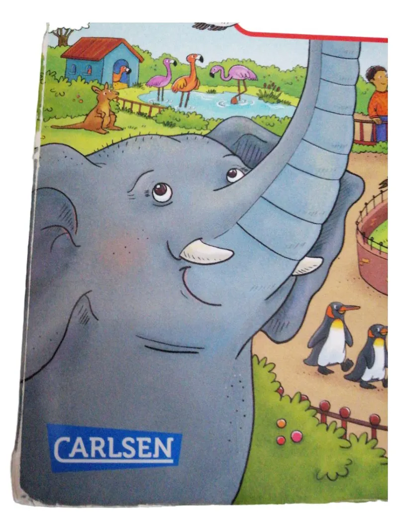 Carlsen Hör Mal Wimmelbuch Im Zoo Kinderbuch Pappbuch Geräusche Zoo 2