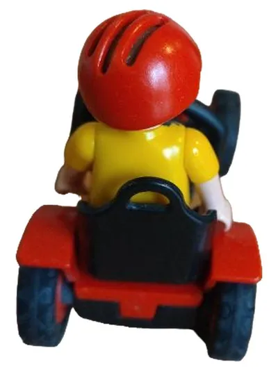 Playmobil Go-Kart mit Figur Kind roter Helm Rennwagen Spielzeug