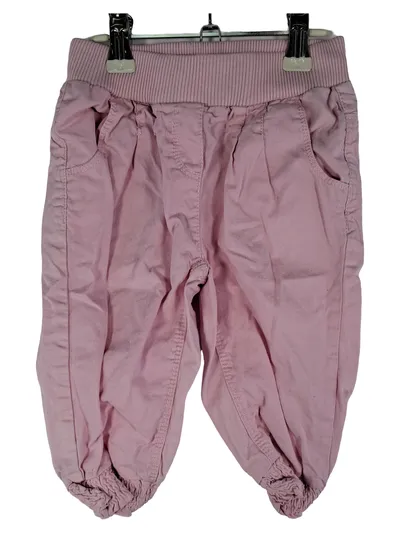 dopodopo Baby Mädchen Stoffhose Gr. 62 Rosa Pumphose Baumwolle