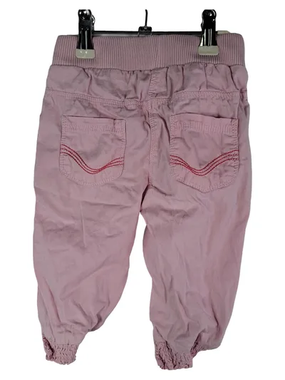 dopodopo Baby Mädchen Stoffhose Gr. 62 Rosa Pumphose Baumwolle