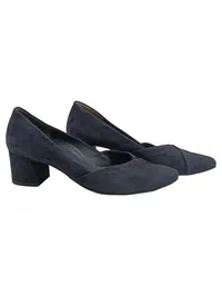 Paul Green Pumps Damen Blau Wildleder Elegant Business Gr. 39 6cm 1