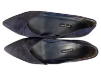 Paul Green Pumps Damen Blau Wildleder Elegant Business Gr. 39 6cm 3