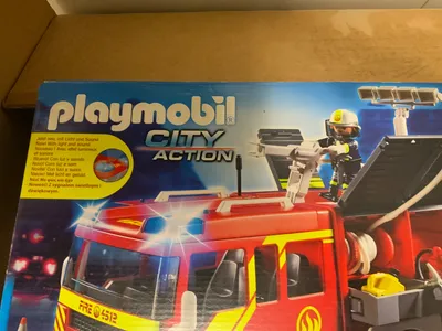 Playmobil 5363 Feuerwehrauto Spielzeugauto Rot 26 cm