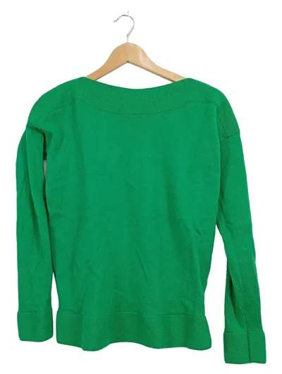 Boden Damen Pullover Gr. S Grün Langarm Strick Basic