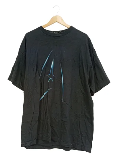 Star Trek T-Shirt Herren 2XL Schwarz Fanshirt Sci-Fi Logo