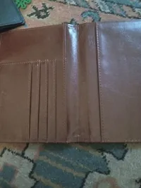 Fintie Leder Geldbörse Herren Braun Klassisch Kartenfächer Minimalistisch 2