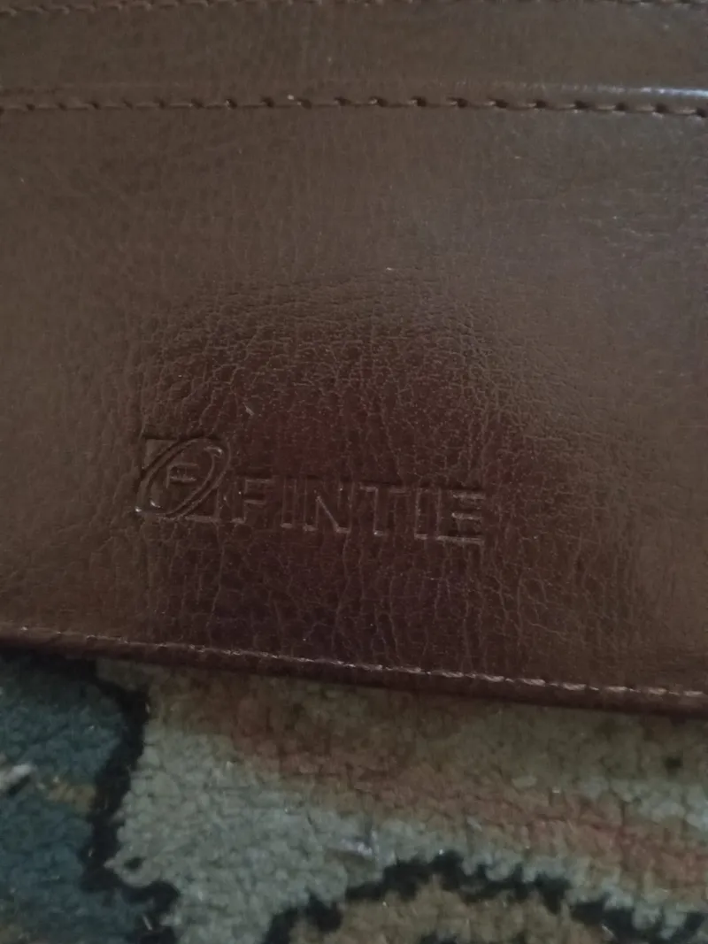 Fintie Leder Geldbörse Herren Braun Klassisch Kartenfächer Minimalistisch 3