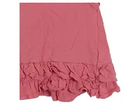 Dopodopo Girls T-Shirt ärmellos Gr. 122 Rosa Rüschen Stickerei Baumwolle 3
