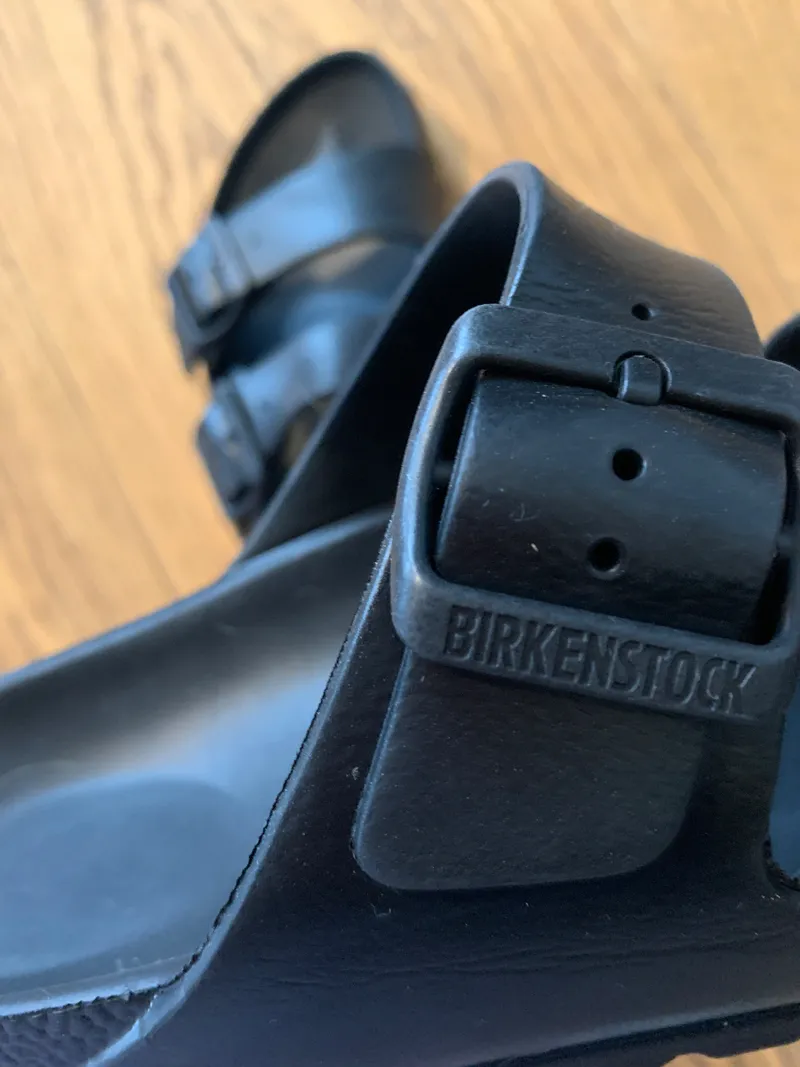 Birkenstock Arizona EVA Sandalen Damen Kunststoff Schwarz Gr. 37 Freizeit 2