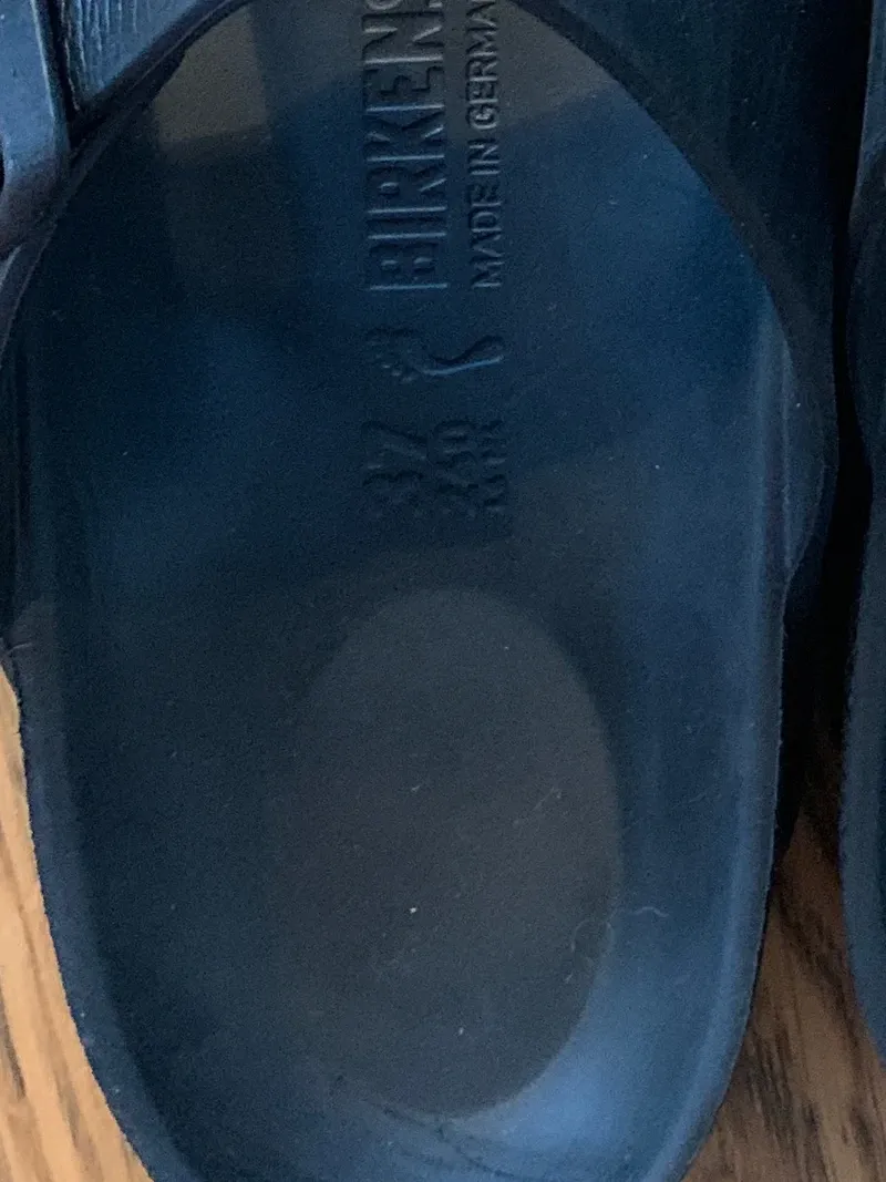 Birkenstock Arizona EVA Sandalen Damen Kunststoff Schwarz Gr. 37 Freizeit 4