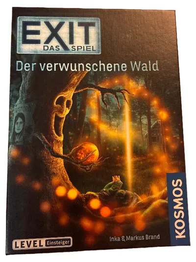 EXIT Das Spiel Der verwunschene Wald KOSMOS Escape Room Rätselspiel Einsteiger