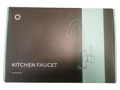 FORIOUS Küchenarmatur Einhebelmischer Spültischarmatur Silber Modern