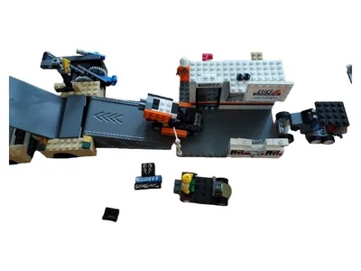 LEGO Speed Champions Rennstrecke Tankstelle Rampe Fahrzeuge Set komplett