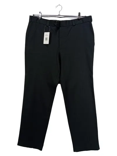 Canda Stoffhose Herren Schwarz Business Anzughose Gr. W26 L30 Polyester Wolle