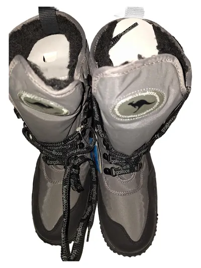 KangaROOS Kinder Winterstiefel Schneestiefel Roostex Gr. 39 Grau Gefüttert