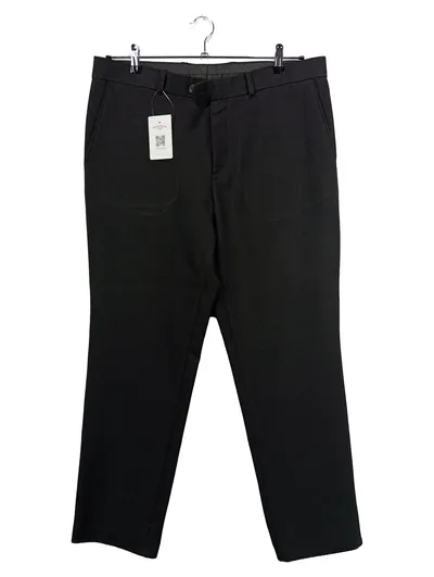 Canda Herren Stoffhose Business Klassisch Uni Schwarz Gr. 52 L31 Polyester