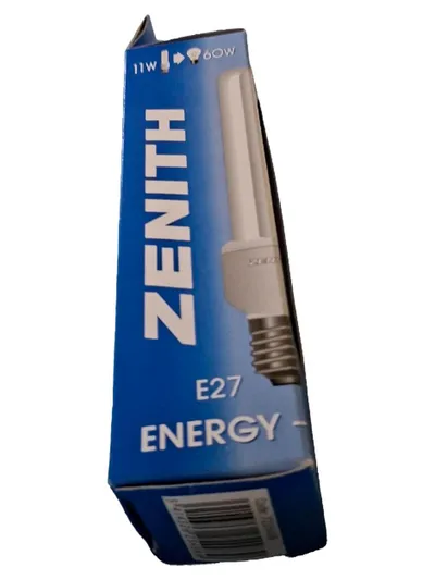 Zenith Energy E27 Energiesparlampe 11W Weiß Leuchtmittel